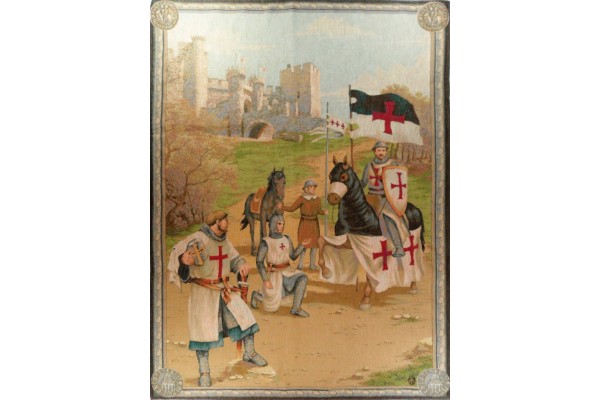 Gobelín Tapisserie Les Templiers Gobelín Tapisserie Les Templiers